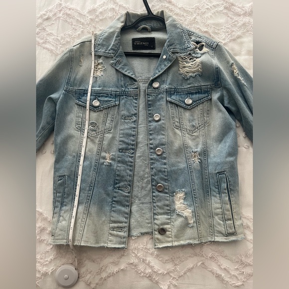Original Whitney Embellished Denim Jacket Small - Picture 11 of 11